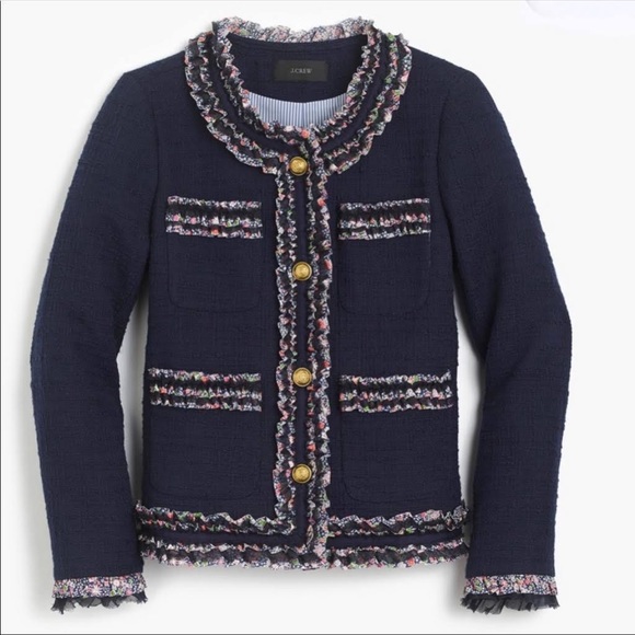 Jcrew lady jacket with liberty trim - Picture 1 of 3